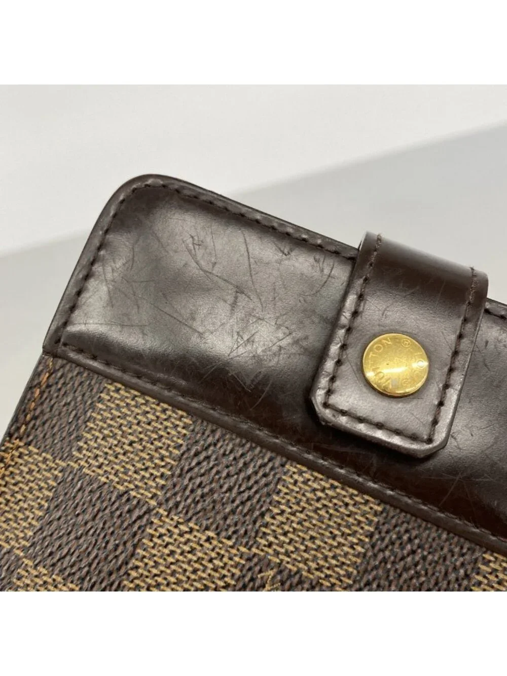 Louis Vuitton Wallet Damier Compact Zip Ebene